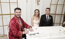Başkan Yayla, Seda ve Ferdi’nin Nikâhını Kıydı