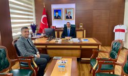 Karayolları Şefi Öcal’dan Kaymakam Özderin’e Ziyaret