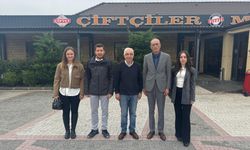 Müdür Recep Akdemir’den Kazım Çiftçi’ye Ziyaret