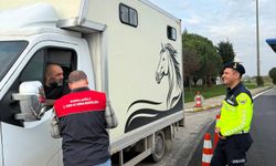 Lüleburgaz’da Canlı Hayvan Nakillerine Denetim