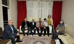 MHP Teşkilatından Depremzede Aileye Ziyaret