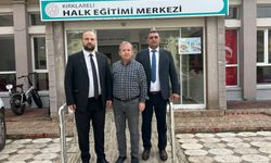 İl Başkanı Yücepur’dan Halk Eğitimi Merkezi’ne Ziyaret
