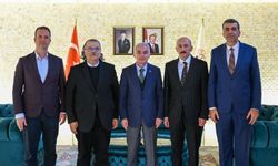 Vali Uğur Turan Milli Eğitim Heyetini Ağırladı