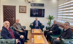 Eğitim Camiasından Kaymakam Özderin’e Ziyaret