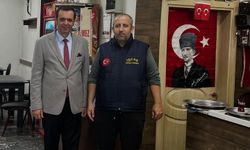 Başkan Özalp’tan Yeni Kahvehaneye Hayırlı Olsun Ziyareti