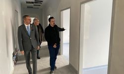 Kaymakam Özderin, Sağlık Tesislerinin İnşaatını İnceledi