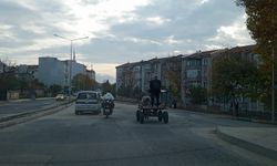 Kırklareli’nde At Arabaları Trafikte Görülmeye Devam Ediyor