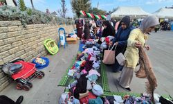 Tekirdağ'da Filistin için hayır çarşısı açıldı