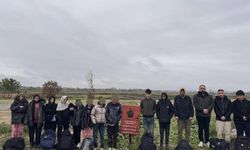 Edirne'de 29 düzensiz göçmen yakalandı