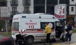 Edirne'de motosiklet devrildi: 2 yaralı