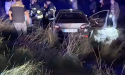 Tekirdağ’da otomobil şarampole yuvarlandı: 1 ölü, 1 yaralı