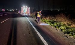 Kırklareli'de aracın çarpması ile metrelerce uzağa savrulan şahıs hayatını kaybetti