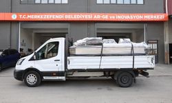 Merkezefendi'nin 33’ncü mama makinesi Çerkezköy’e teslim edildi