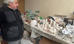 36 Yıllık tutku: Alçıdan biblo sanatını yaşatıyor