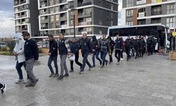 Bahis operasyonunda gözaltına alınan 13 şüpheli adliyeye sevk edildi