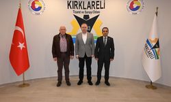 Edirne TSO’dan Kırklareli TSO’nun Yeni Hizmet Binasına Ziyaret