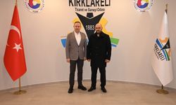 Kırklareli TSO Başkanı Ilık, Mesut Demiray’ı Ağırladı