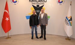 Kırklareli TSO Başkanı Ilık, Üye Yakup Veral’ı Ağırladı