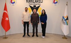 Kırklareli TSO’da Karakurt Ailesinden Ziyaret