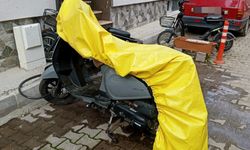 Yağışlı Havalarda Motosikletler Brandayla Korunuyor