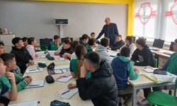 Müdür Akdemir’den Namık Kemal Ortaokulu’na Ziyaret