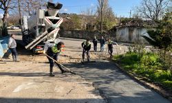 Vize Belediyesi Yol Çalışmalarını Sürdürüyor