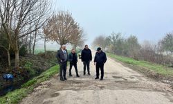 Akarca Köyü’nde Yol Bakım Çalışmaları Başladı