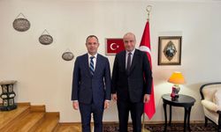 Başkan Bulut, Başkonsolos Manav’ı Ziyaret Etti