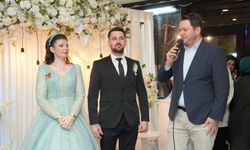 Başkan Talay Genç Çiftin Nişan Sevincine Ortak Oldu