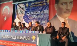 AK Parti Lüleburgaz’da Aralık Ayı Danışma Meclisi Toplantısı Yapıldı