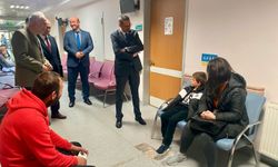 Kaymakam Özderin’den Hastane Ziyareti