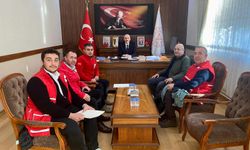 Kızılay Yetkililerinden İl Millî Eğitim Müdürü Altınöz’e Ziyaret
