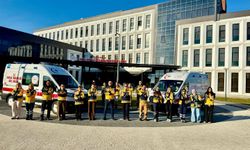 Kırklareli’ne Yeni Ambulanslar Teslim Alındı