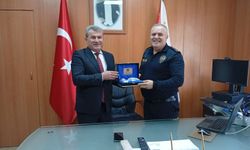 Başkan Saltık’tan İlçe Emniyet Müdürüne Ziyaret