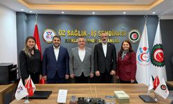 Öz Sağlık-İş’ten Kırklareli Şubesi’ne Ziyaret