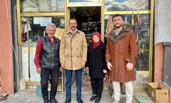 Kaymakam Özderin’den 50 Yıllık Esnafa Ziyaret