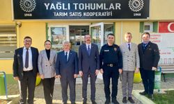 Kaymakam Özderin’den Tarım Kooperatifine Ziyaret