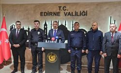 Vali Sezer: "Edirne'de 10 ayda bin 414 kişi yakalandı, motosiklet kazaları arttı"