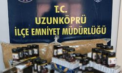 Edirne’de binlerce makaron ele geçirildi