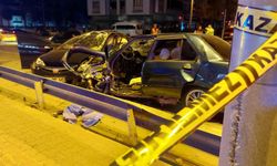 D-100'de kaza: 1 ölü, 2'si ağır 3 yaralı