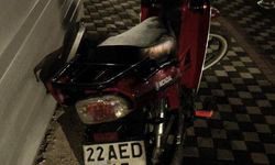 Keşan’da motosiklet ile otomobil çarpıştı: 1 yaralı