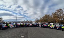 Tekirdağ'da emniyet ve jandarmaya yeni araçlar teslim edildi