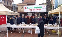 Çaycuma’da "Gazze Yararına Hayır Çarşısı" kuruldu