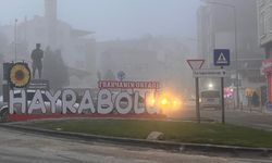 Tekirdağ'da yoğun sis etkili oldu