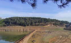 Keşan'a içme suyu sağlanan barajdan artık su alınamıyor