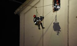 Tekirdağ'da gerçeğini aratmayan arama kurtarma tatbikatı