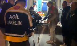 Tekirdağ'da motosikletin çarptığı yaya yaralandı