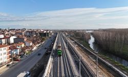 Hızlı tren projesi Edirne etabının yüzde 98'i tamamlandı