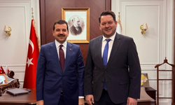 Başkan Talay’dan Bakan Yardımcısı Yılmaz’a Ziyaret