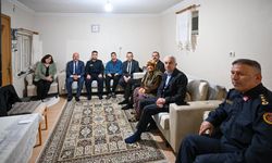 Kırklareli Protokolünden Şehit Ailesine Ziyaret